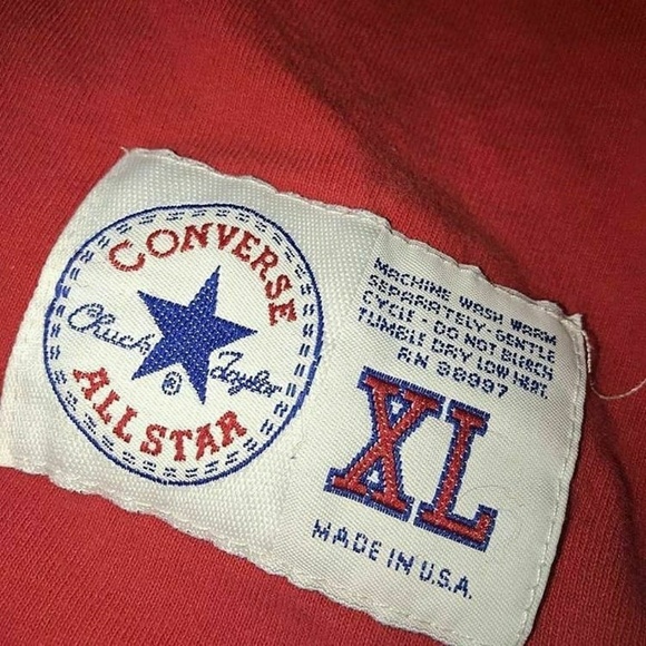 Vintage chuck taylor made in usa t shirt - Picture 3 of 3